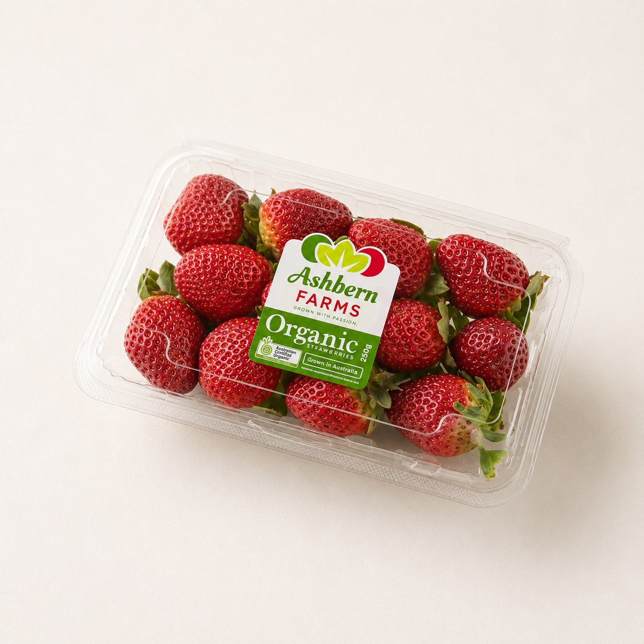 Organic Strawberry Punnet - 250g
