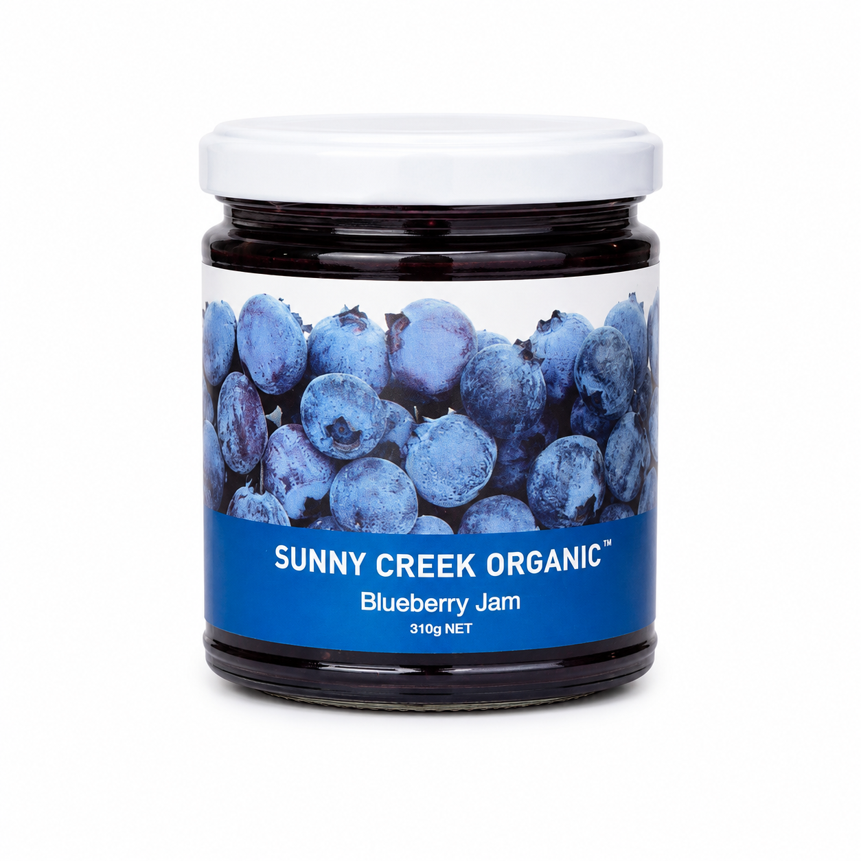 Certified Organic Blueberry Jam 310g – Sunny Creek