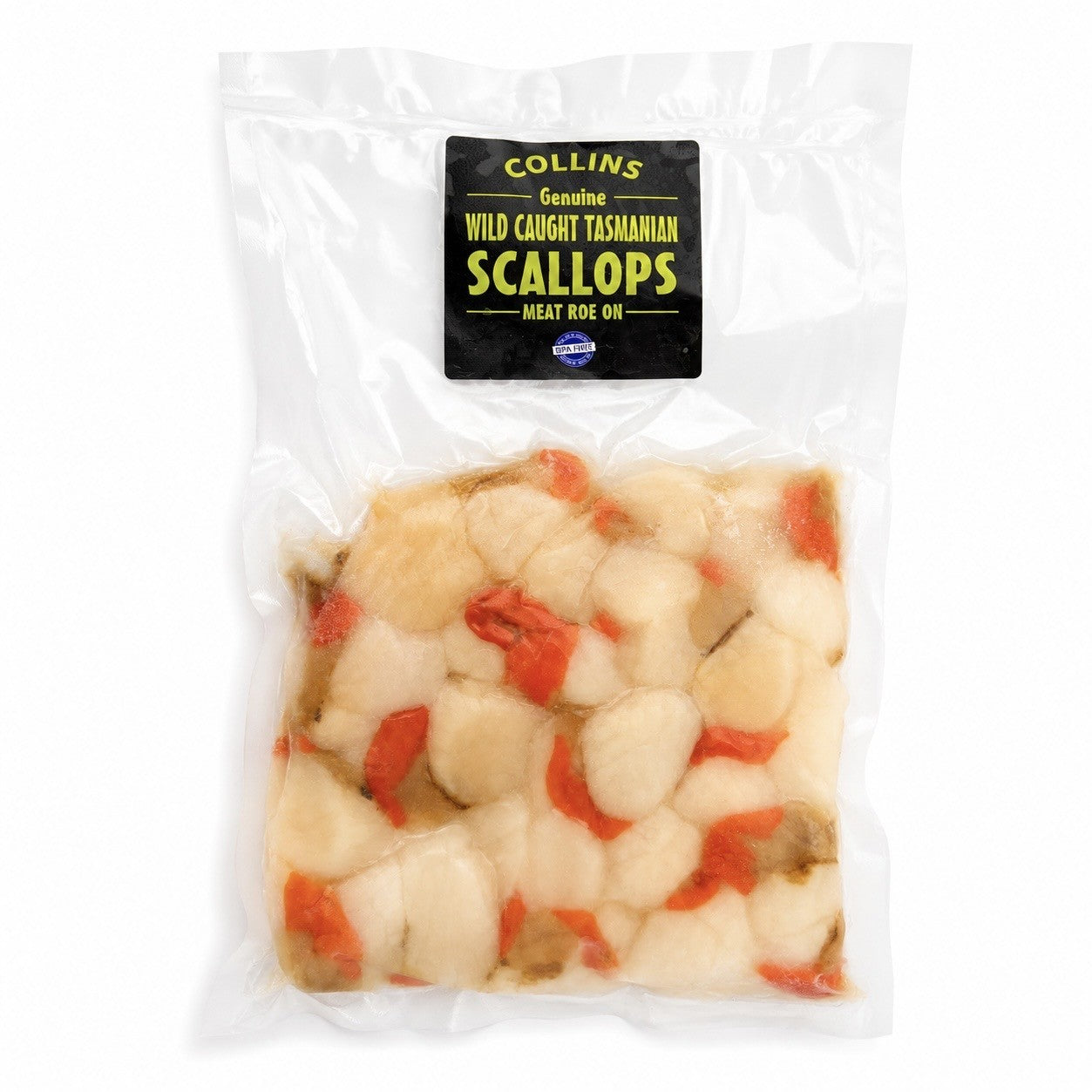 Wild Caught Tasmanian Scallops (500g)