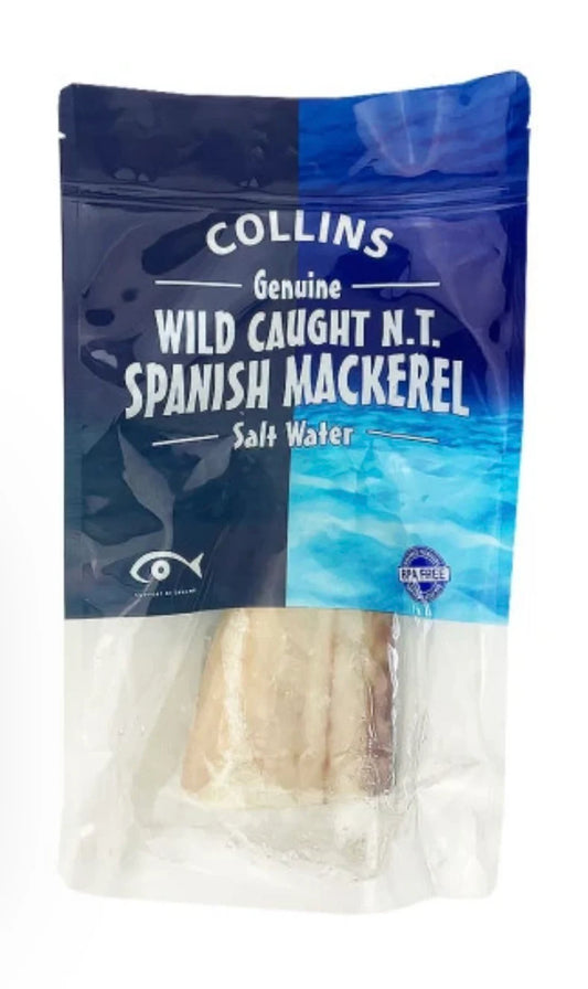 Wild Caught NT Spanish Mackarel - Snap Frozen for Freshness