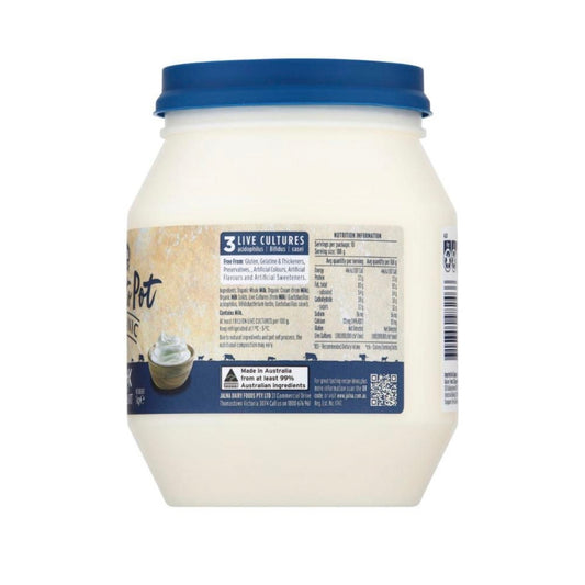 Jalna Organic Greek Style Yoghurt 1kg