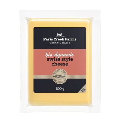 Paris Creek Bio-Dynamic Swiss Cheese 200g