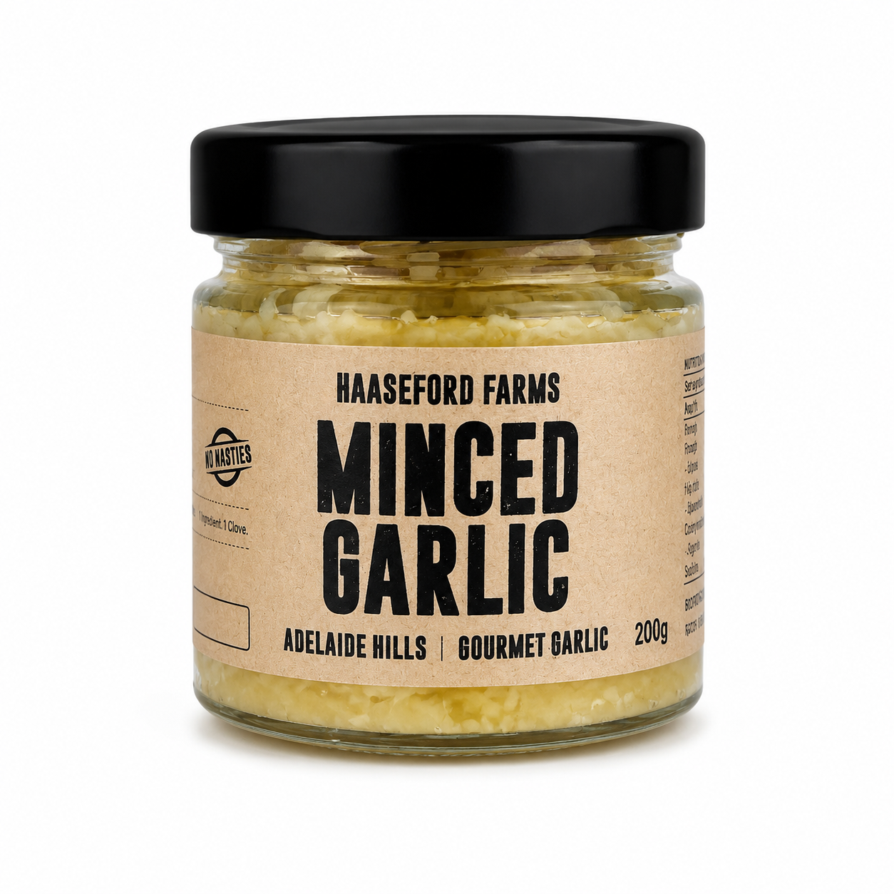 Certified Organic Minced Garlic – Haaseford Farm