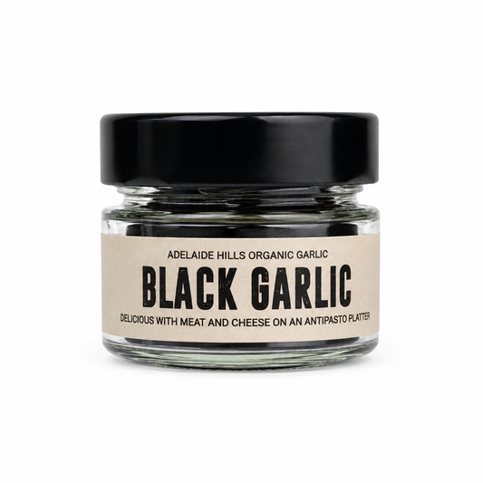 Certified Organic Black Garlic 100g – Haaseford Farm