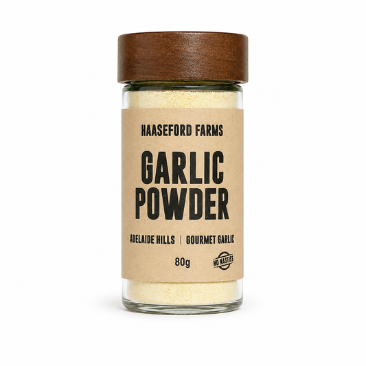Certified Organic Garlic Powder 80g – Haaseford Farm