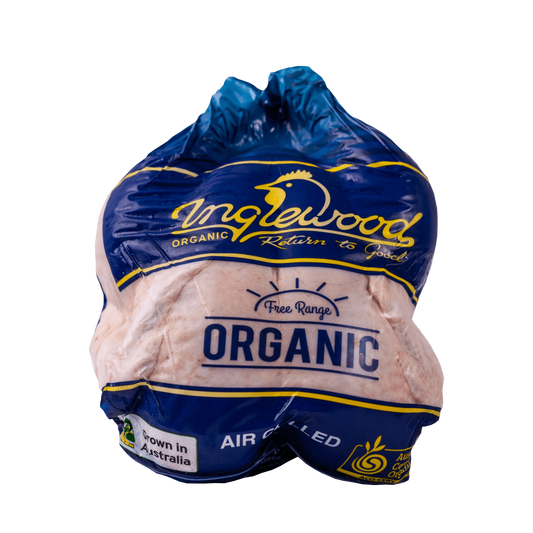 Certified Organic Chicken Whole - Inglewood - Snap Frozen for Freshness