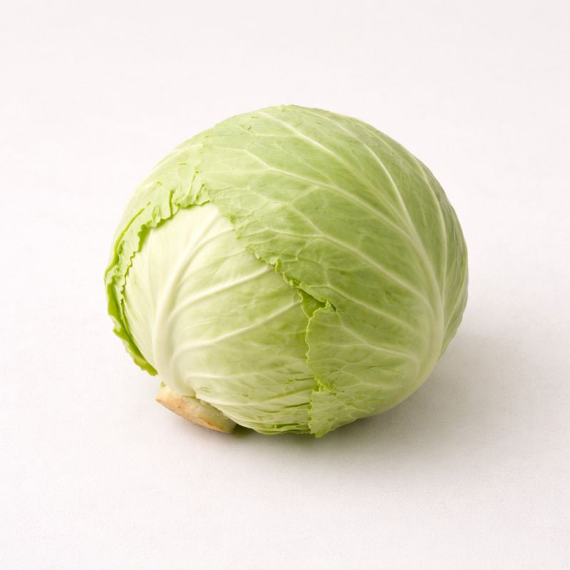Organic White Cabbage - Half
