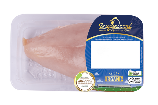 Organic Chicken Breast – Snap Frozen for Freshness - Inglewood Certified Organic